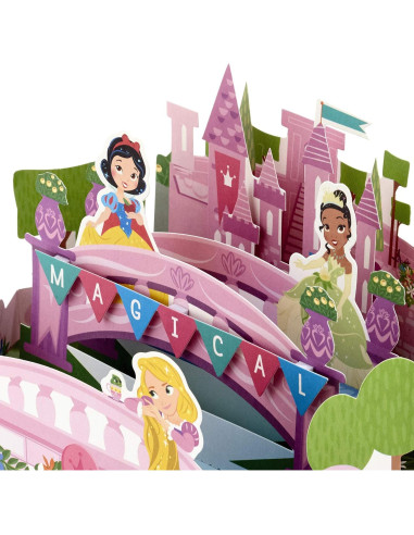 Tarjeta de Cumpleaños Pop Up Hallmark Princesa Disney 15.24x22.86cm
