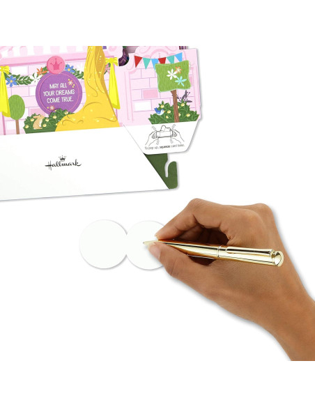 Tarjeta de Cumpleaños Pop Up Hallmark Princesa Disney 15.24x22.86cm