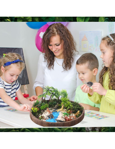 26 Figuras de Animales Anfibios y Reptiles Sratte - Juguetes Educativos