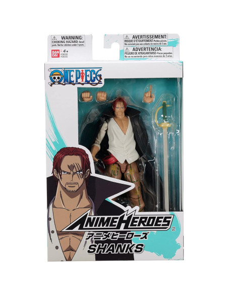 Figura de Acción Shanks One Piece Bandai 16,5 cm Articulada