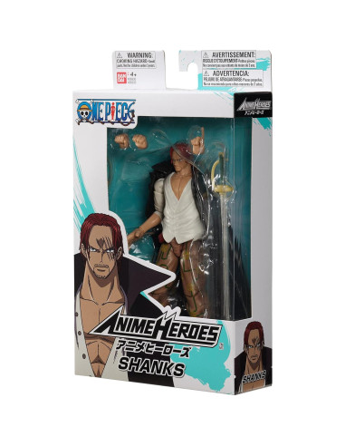Figura de Acción Shanks One Piece Bandai 16,5 cm Articulada
