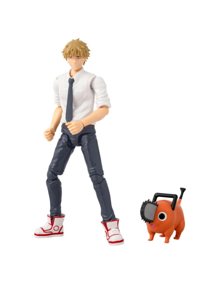 Figura de Acción Denji y Pochita - Héroes del Anime - Bandai