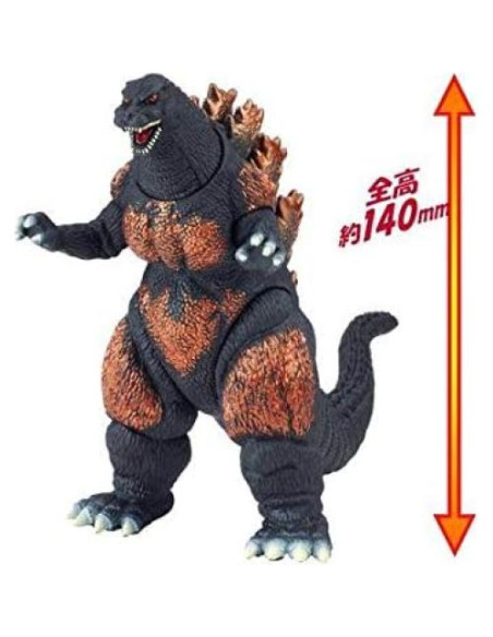 Figura Godzilla Ardiente Bandai 14 cm para coleccionistas Figura Godzilla Ardiente Bandai 14 cm para coleccionistas