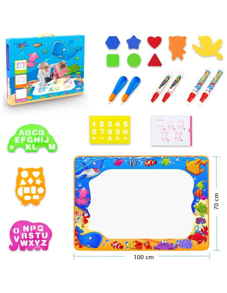 Alfombra de Dibujo de Agua Toyk 101.6x71.1cm Juguete Educativo