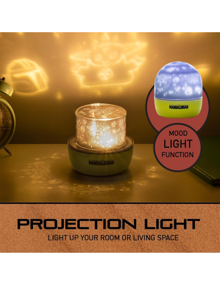 Luz Nocturna Grogu Paladone 12.2 cm Star Wars LED