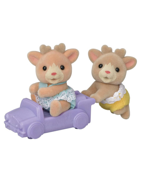 Gemelos Renos Calico Critters Ollie y Ginger 3,81 cm Gemelos Renos Calico Critters Ollie y Ginger 3,81 cm
