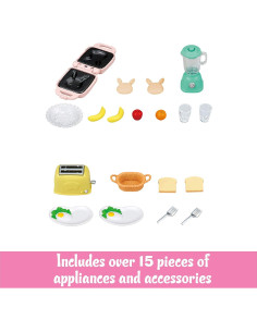 Set de Desayuno Calico Critters - Muebles para Casa de Muñecas 2