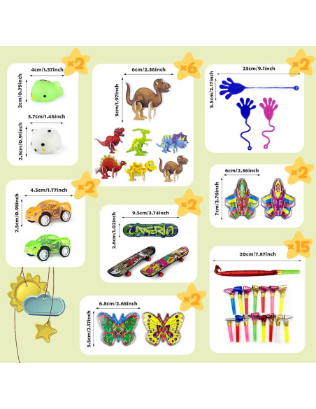 80 Juguetes de Fiesta XIPEGPA para Cumpleaños y Recompensas