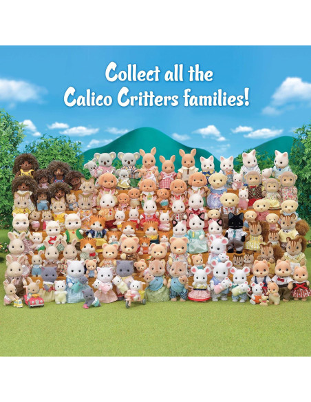 Familia de Gatos Sandy Calico Critters 4 Figuras 7,62 cm
