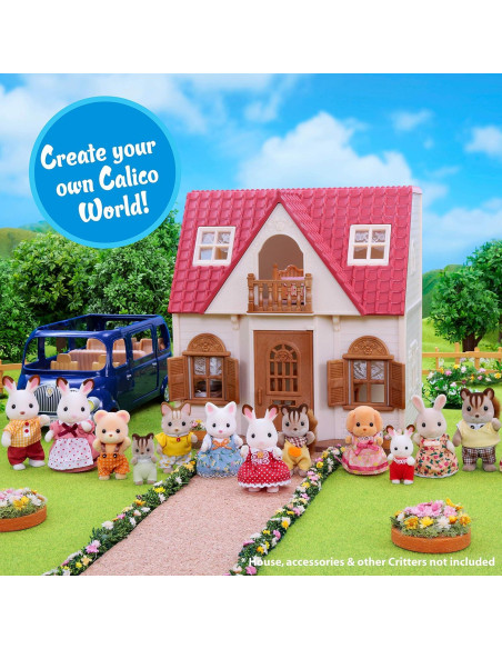 Familia de Gatos Sandy Calico Critters 4 Figuras 7,62 cm