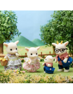Familia de Cabras Calico Critters - 4 Figuras Coleccionables 2