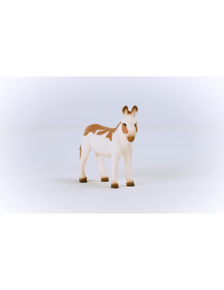 Figura de Burro Americano Manchado Schleich 6.35 cm Juguete Figura de Burro Americano Manchado Schleich 6.35 cm Juguete