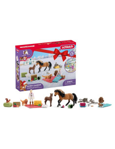 Calendario de Adviento Schleich Horse Club 2023 con 24 Juguetes