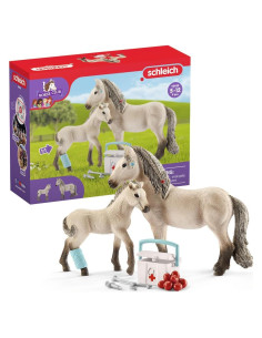Kit Primeros Auxilios Caballos Islandeses Schleich 7 Piezas