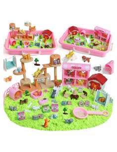 Caja Sensorial KNASON para Gato y Perro con Arena 0.91 kg