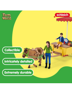 Juego de Granja Móvil Schleich Sunny Day con Muñecos y Animales 2