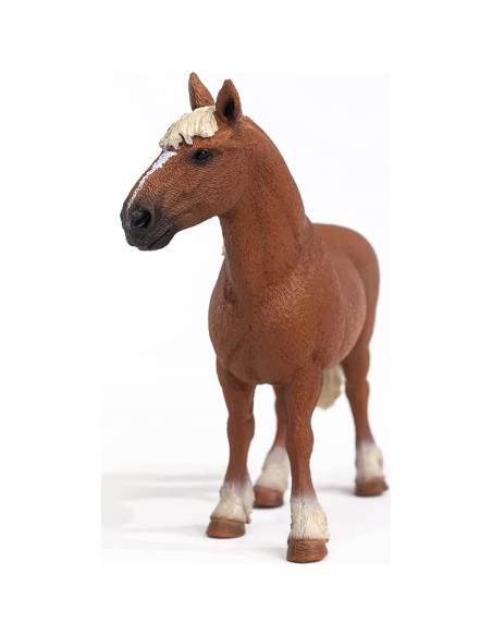 Juguete Caballo de Carga Belga Schleich 11.7 cm para Niños