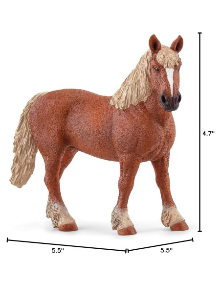 Juguete Caballo de Carga Belga Schleich 11.7 cm para Niños