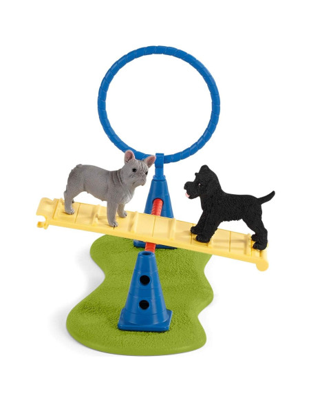 Set de Juego Schleich Farm World Agilidad Cachorros 14 Piezas