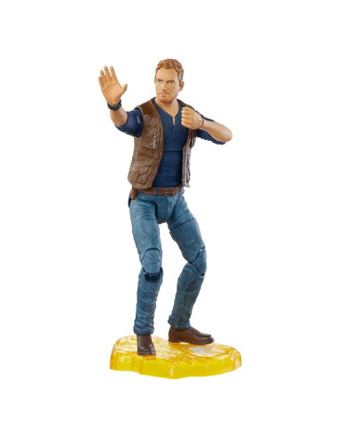 Figura de acción Owen Grady Jurassic World 15 cm articulada