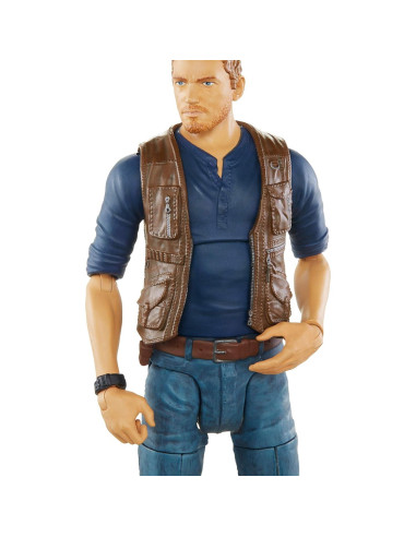 Figura de acción Owen Grady Jurassic World 15 cm articulada