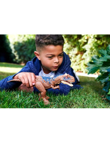 Figura Rajasaurus Mattel Jurassic World 33 cm con Sonido