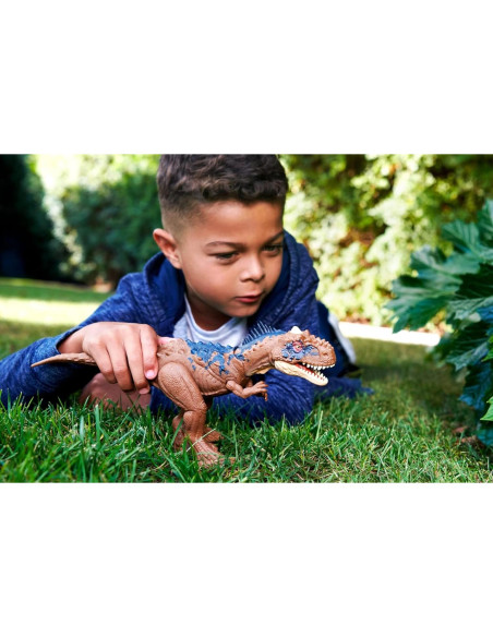 Figura Rajasaurus Mattel Jurassic World 33 cm con Sonido