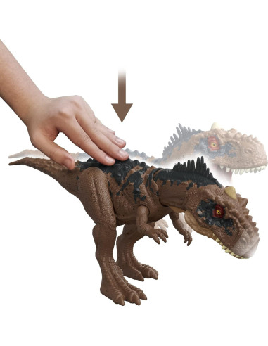 Figura Rajasaurus Mattel Jurassic World 33 cm con Sonido