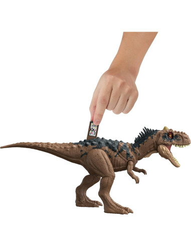Figura Rajasaurus Mattel Jurassic World 33 cm con Sonido