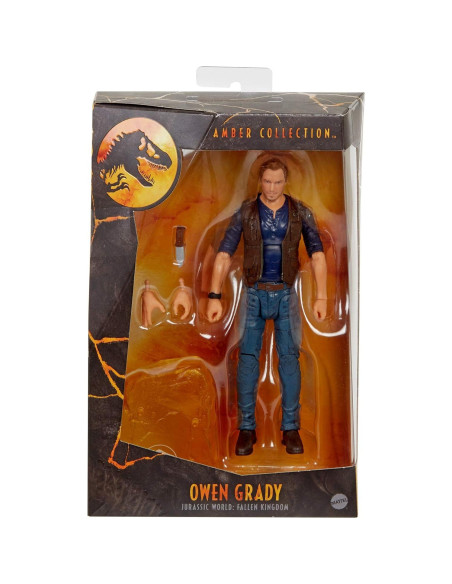 Figura de acción Owen Grady Jurassic World 15 cm articulada