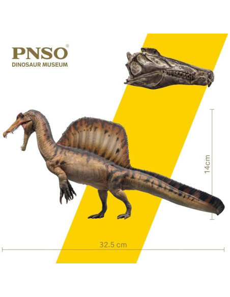 Modelo de Dinosaurio PNSO AYMEN Spinosaurus 1:35 Modelo de Dinosaurio PNSO AYMEN Spinosaurus 1:35