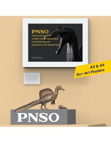 Modelo de Dinosaurio PNSO AYMEN Spinosaurus 1:35