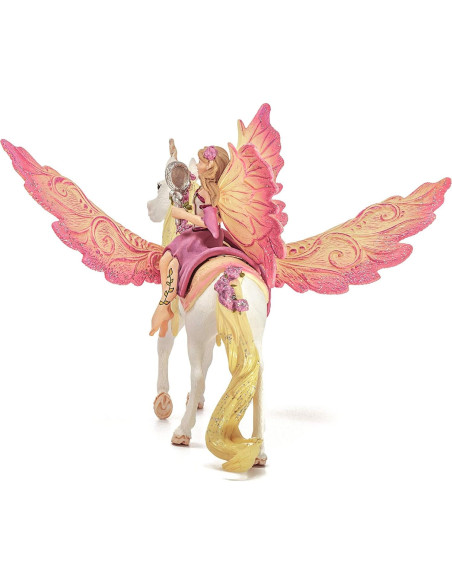 Juego de figuras Schleich Hada Feya y Unicornio 3 piezas