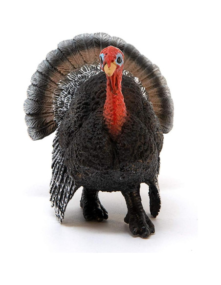 Pavo Realista Schleich - Juguete Educativo 5x5.8 cm