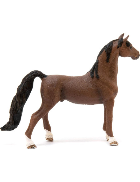 Figura de Caballo American Saddlebred Macho Schleich 17x3.7cm