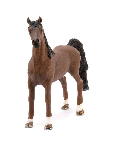 Figura de Caballo American Saddlebred Macho Schleich 17x3.7cm