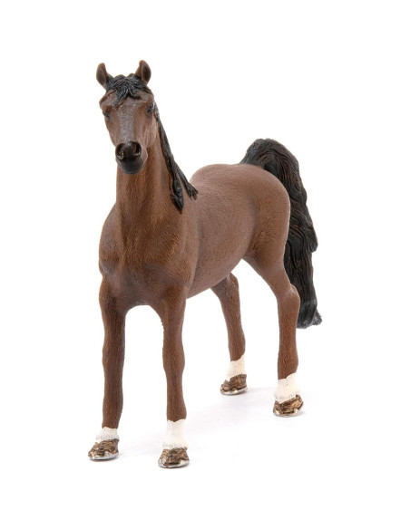 Figura de Caballo American Saddlebred Macho Schleich 17x3.7cm