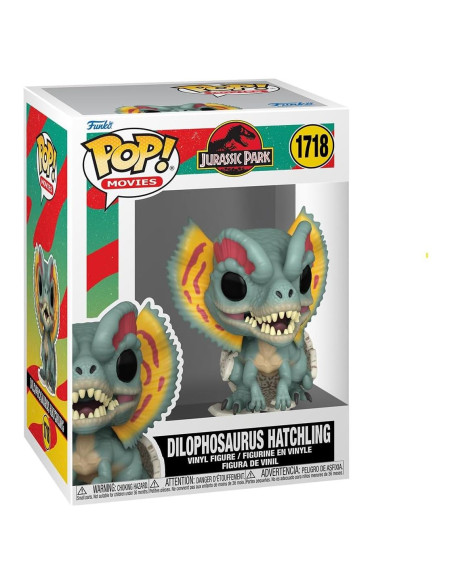 Funko POP Parque Jurásico Dilophosaurus 9.5 cm Vinilo