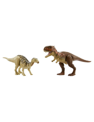 Mattel Jurassic World Paquete de Batalla Iguanodon y Skorpiovenator