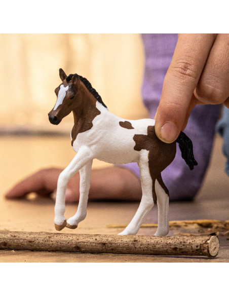 Figura Coleccionable Potro Paint Horse Schleich 3 cm Realista