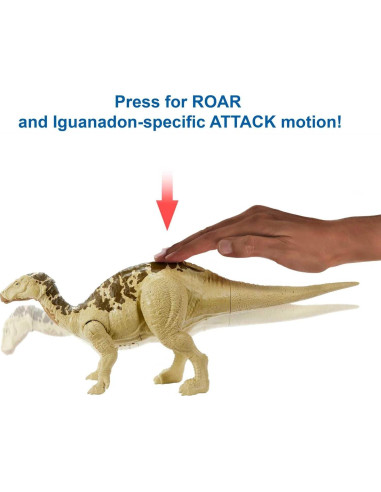 Mattel Jurassic World Paquete de Batalla Iguanodon y Skorpiovenator