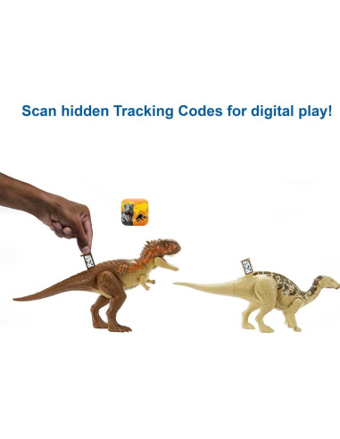 Mattel Jurassic World Paquete de Batalla Iguanodon y Skorpiovenator