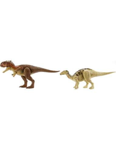 Mattel Jurassic World Paquete de Batalla Iguanodon y Skorpiovenator