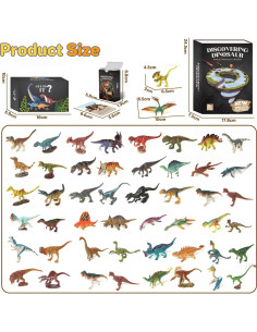 50 Juguetes de Dinosaurios Believe-fly 1101A-2 Educativos 2