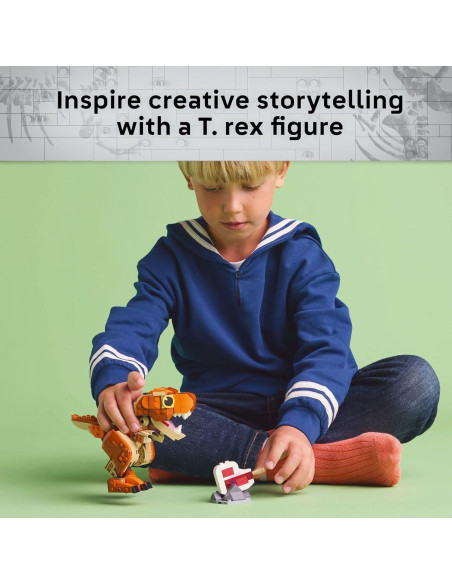 LEGO Jurassic World T. rex Little Eatie 317 Piezas