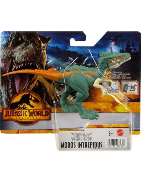 Jurassic World Dominion Mattel Paquete Feroces Moros 17,78 cm