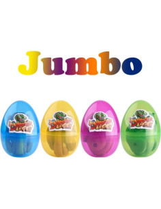 Paquete de 4 Huevos Jumbo de Dinosaurios QINGQIU para Niños 2
