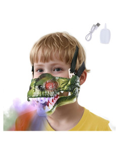Máscara de Dinosaurio Johehe con Sonido y Luz para Niños