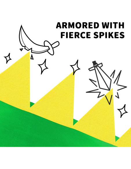 Disfraz de Dinosaurio iROLEWIN para Niños con Capa y Máscara