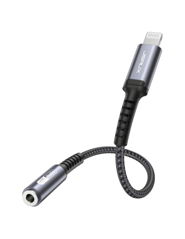 Adaptador JSAUX Lightning a 3.5mm para iPhone - Certificado MFi